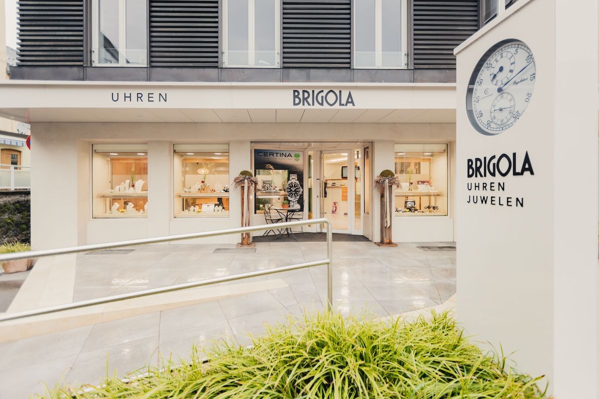 Gebäude Juwelier Brigola von außen