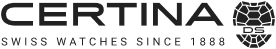 Logo CERTINA - Swiss watches since 1888